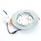 Светильник встраиваемый с белой LED подсветкой Feron CD4020 потолочный GX53 без лампы прозрачный 29473 - фото 142978
