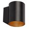 Светильник настенный Feron ML1750 Glow G9,15W, 230V чёрный + золото IP20 - фото 143380