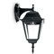 Светильник садово-парковый Feron 4102/PL4102 четырехгранный на стену вниз 60W E27 230V, черный - фото 143393