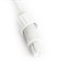 Сетевой шнур для гирлянд 3м, 2*0,5мм2, IP44, белый, DM403 48189 - фото 144356 Сетевой шнур для гирлянд 3м, 2*0,5мм2, IP44, белый, DM403 48189 - фото 144356