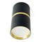 Светильник потолочный Feron ML186 Barrel ZEN MR16 GU10 35W 230V,  чёрный, золото - фото 145122