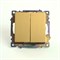 Выключатель 2-клавишный (механизм) STEKKER, GLS10-7104-08, 250В,10А, серия Катрин, золото 49216 - фото 146237 Выключатель 2-клавишный (механизм) STEKKER, GLS10-7104-08, 250В,10А, серия Катрин, золото 49216 - фото 146237