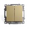 Выключатель 2-клавишный (механизм) STEKKER, GLS10-7104-08, 250В,10А, серия Катрин, золото 49216 - фото 146339 Выключатель 2-клавишный (механизм) STEKKER, GLS10-7104-08, 250В,10А, серия Катрин, золото 49216 - фото 146339