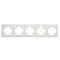 Рамка 5-местная горизонтальная STEKKER, PPFR00-9005-01, серия Эрна, белый 39620 - фото 149291 Рамка 5-местная горизонтальная STEKKER, PPFR00-9005-01, серия Эрна, белый 39620 - фото 149291