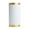 Светильник потолочный Feron ML190 Barrel GATSBY MR16 GU10 35W 230V, белый + античное золото 48852 - фото 150175