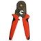 Кримпер STEKKER CTLS006-250 для обжима штыревых втулочных наконечников 0,25-6мм2, 6 сегментов,красный, черный - фото 151944