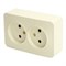 Розетка 2-местная б/з открытой установки, STEKKER, 250В, 10А, IP20, серия София, слоновая кость, MST10-12-04 49495 - фото 152942