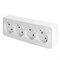 Розетка 4-местная б/з открытой установки, STEKKER, 250В, 10А, IP20, серия София, белый, MST10-14-01 49307 - фото 153014 Розетка 4-местная б/з открытой установки, STEKKER, 250В, 10А, IP20, серия София, белый, MST10-14-01 49307 - фото 153014