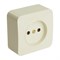 Розетка 1-местная б/з открытой установки, STEKKER, 250В, 10А, IP20, серия София, слоновая кость, MST10-11-04 49484 - фото 153826 Розетка 1-местная б/з открытой установки, STEKKER, 250В, 10А, IP20, серия София, слоновая кость, MST10-11-04 49484 - фото 153826