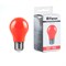 Лампа светодиодная Feron LB-375 E27 3W матовая 230V красная 25924 - фото 156400