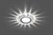 Светильник встраиваемый с белой LED подсветкой Feron CD916 потолочный MR16 G5.3 прозрачный 28988 - фото 156438