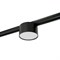 Светильник Feron AL136 трековый однофазный на шинопровод под лампу GX70, черный 51127 - фото 156771
