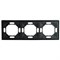 Рамка STEKKER, PFR00-5003-05 3-местная, серия Эмили, черный уголь, soft touch 49860 - фото 158810 Рамка STEKKER, PFR00-5003-05 3-местная, серия Эмили, черный уголь, soft touch 49860 - фото 158810