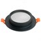 Светильник встраиваемый Feron DL504 потолочный GX53 черный круг IP44 51102 - фото 159351