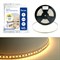 Лента светодиодная стабилизированная 120SMD(2835)/м 8Вт/м 48V 40000*10*1.22мм 3000К, IP20 LS420 FERON 48791 - фото 163059