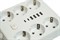 Удлинитель 6-местный c/з 3x1 мм2, 1,8 м, 250В, 10А, 4USB+2Type-C 2,4А, серия Home plus, белый STEKKER HM09-66-02 49975 - фото 164977