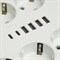 Удлинитель 6-местный c/з 3x1 мм2, 1,8 м, 250В, 10А, 4USB+2Type-C 2,4А, серия Home plus, белый STEKKER HM09-66-02 49975 - фото 164978