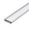 Профиль алюминиевый встраиваемый широкий, серебро, CAB252 10293 - фото 166354
