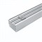 Профиль алюминиевый накладной "Линии света", серебро, CAB257 10368 - фото 166420