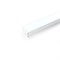 Профиль алюминиевый накладной "Линии света", белый, CAB257 10373 - фото 166433
