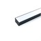 Профиль алюминиевый накладной "Линии света", черный, CAB257 10370 - фото 166472