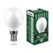 Лампа светодиодная SAFFIT SBG4507 Шарик E14 7W 230V 4000K 55035 - фото 166553