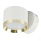 Светильник  настенный Feron HL4598  Barrel DUET 12W, 230V,GX53, белый + золото IP20 52020 - фото 168019