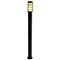 Светильник садово-парковый Feron DH047-1100, Техно столб, 18W E27 230V, черный 51529 - фото 169567