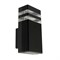 Светильник садово-парковый Feron.ONE DH0806-P, на стену вверх,  GU10 220-240V, черный пластик 51538 - фото 170733