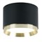 Светильник потолочный Feron Barrel DUET HL459 12W, 230V,GX53, черный + золото IP20 52021 - фото 170850