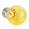 Лампа светодиодная Feron LB-385 Шарик желтый прозрачный E27 1W 230V 52161 - фото 173173