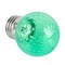 Лампа светодиодная Feron LB-385 Шарик зеленый прозрачный E27 1W 230V 52163 - фото 173180