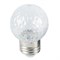 Лампа светодиодная Feron LB-385 Шарик 6400K прозрачный E27 1W 230V 52176 - фото 173191