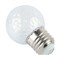 Лампа светодиодная Feron LB-385 Шарик 6400K прозрачный E27 1W 230V 52176 - фото 173192