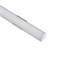 Профиль алюминиевый "угловой круглый 7.9*7.9мм", серебро, CAB240 (в комплекте с матовым экраном, 2 заглушками, 4 крепежами) FERON 52148 - фото 173642