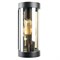 Светильник садово-парковый Feron DH1901, на стену, E27 230V, черный/янтарный 52188 - фото 173663