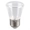 Лампа светодиодная Feron LB-372 Колокольчик прозрачный E27 1W 2700K 25909 - фото 174254
