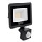 Светодиодный прожектор SAFFIT с выносным датчиком SFL80-20 IP65 20W 6400K черный 29522 - фото 175252