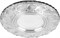 Светильник встраиваемый с белой LED подсветкой Feron CD907 потолочный MR16 G5.3 белый 28850 - фото 177289