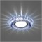 Светильник встраиваемый с синей LED подсветкой Feron CD904 потолочный MR16 G5.3 прозрачный 32542 - фото 177305