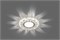 Светильник встраиваемый с белой LED подсветкой Feron CD908 потолочный MR16 G5.3 прозрачный 28891 - фото 177307