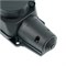 Розетка переносная 4-местная c/з, STEKKER, RST16-24-44, 250В, 16А, IP44, черный 39019 - фото 177851