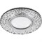 Светильник встраиваемый с LED подсветкой Feron CD945 потолочный MR16 G5.3 прозрачный, хром 32993 - фото 177864