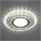 Светильник встраиваемый с LED подсветкой Feron CD945 потолочный MR16 G5.3 прозрачный, хром 32993 - фото 177865