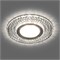 Светильник встраиваемый с LED подсветкой Feron CD943 потолочный MR16 G5.3 прозрачный, хром 32991 - фото 177870