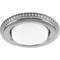 Светильник встраиваемый с белой LED подсветкой Feron CD4036 потолочный GX53 без лампы, прозрачный, хром 40503 - фото 177917
