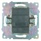 Выключатель 1-клавишный (механизм), STEKKER GLS10-7103-01, 250V, 10А, серия Катрин, белый 39298 - фото 178688
