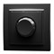 Выключатель диммирующий STEKKER, PSW10-9006-03, 250V, 650W, серия Эрна, черный 39474 - фото 178929