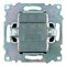 Переключатель 1-клавишный (механизм), STEKKER GLS10-7105-05, 250V, 10А, серия Катрин, черный 39604 - фото 179106