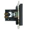 Розетка USB 2-местная (механизм), STEKKER GLS10-7115-05, 250B, 2,1А, серия Катрин, черный 39616 - фото 179118
